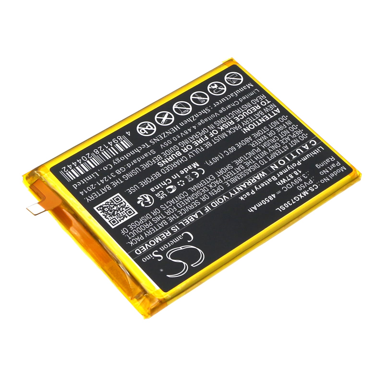 Batteri for SmartPhone, Mobil for Motorola Moto G73 5G, XT2237