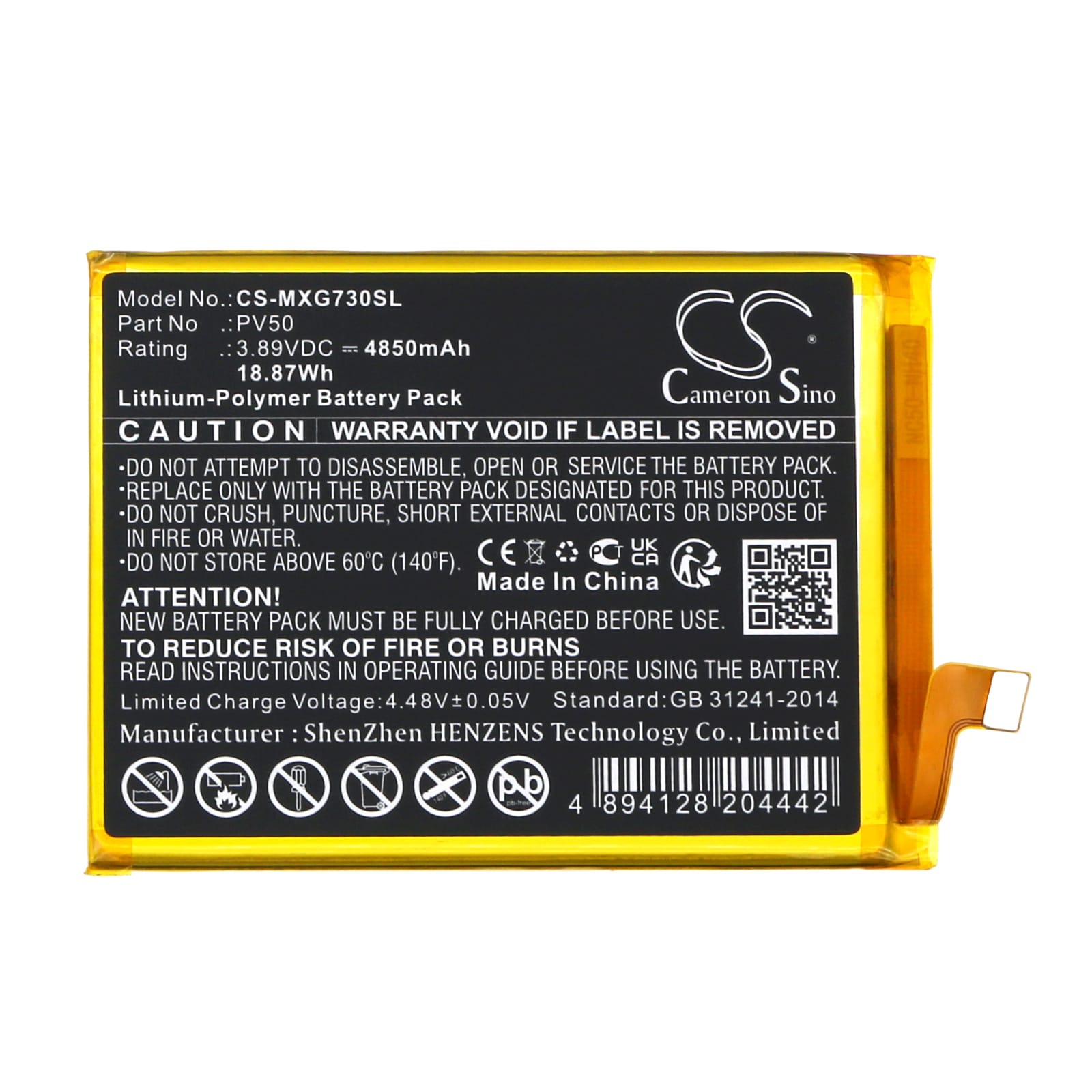 Batteri for SmartPhone, Mobil for Motorola Moto G73 5G, XT2237