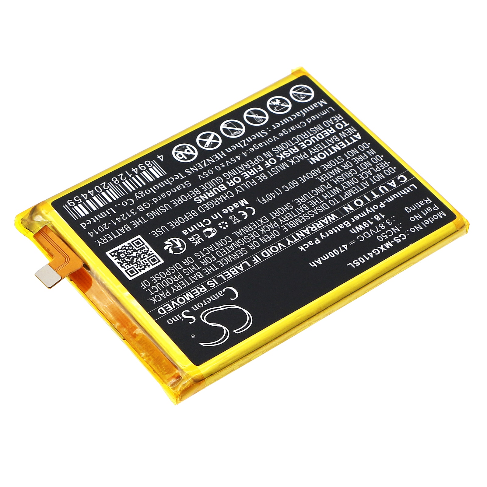 Batteri for SmartPhone, Mobil for Motorola Moto G41, XT2167