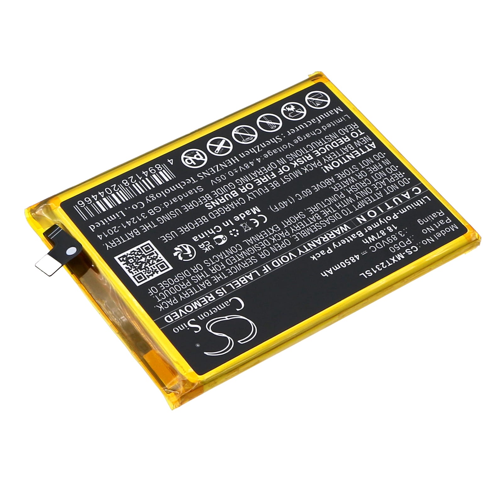 Batteri for SmartPhone, Mobil for Motorola Moto G Power 5G, XT2311 (2023)