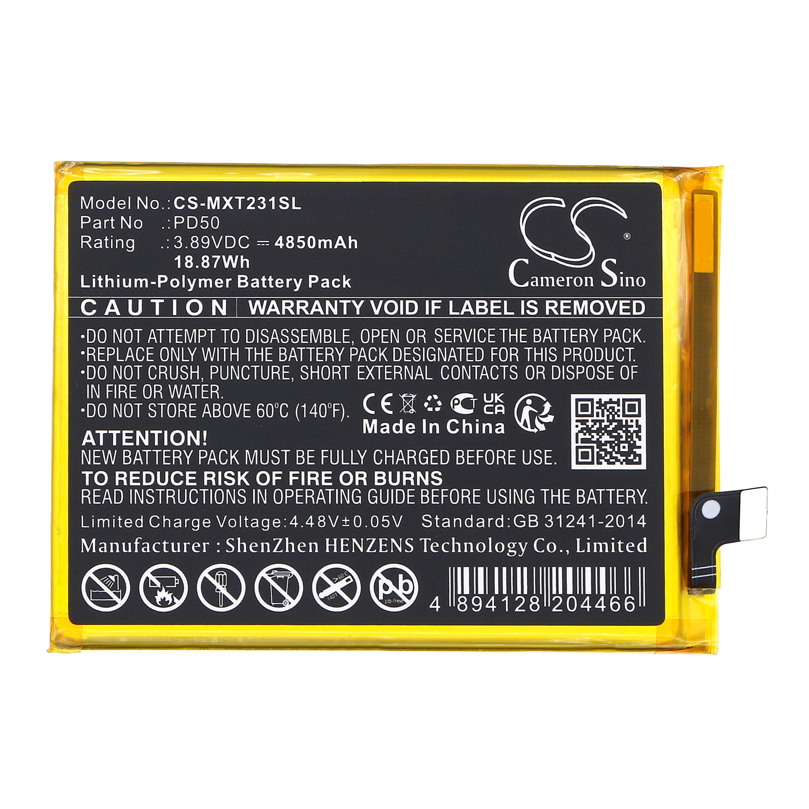 Batteri for SmartPhone, Mobil for Motorola Moto G Power 5G, XT2311 (2023)