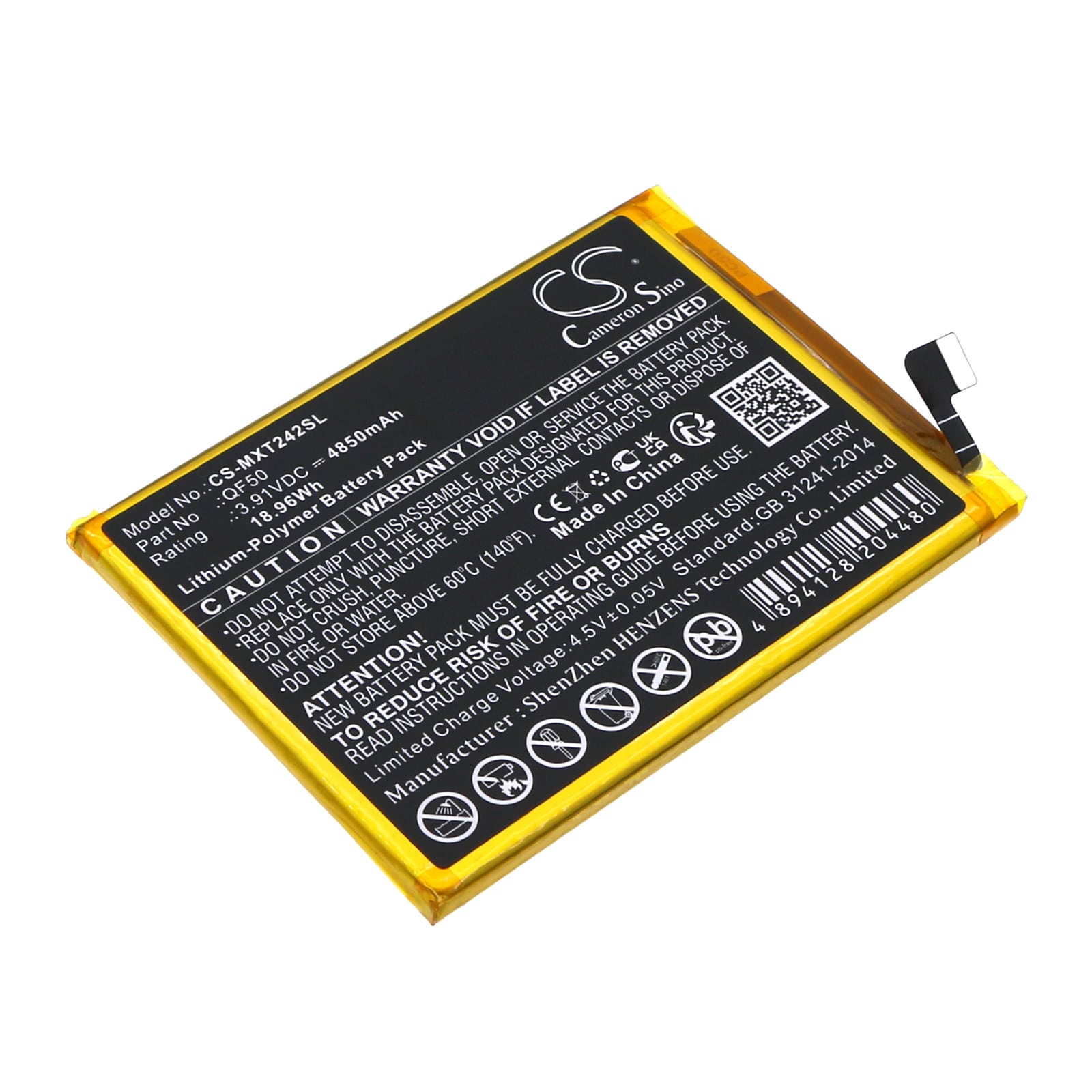 Batteri for SmartPhone, Mobil for Motorola Moto G04, XT2421