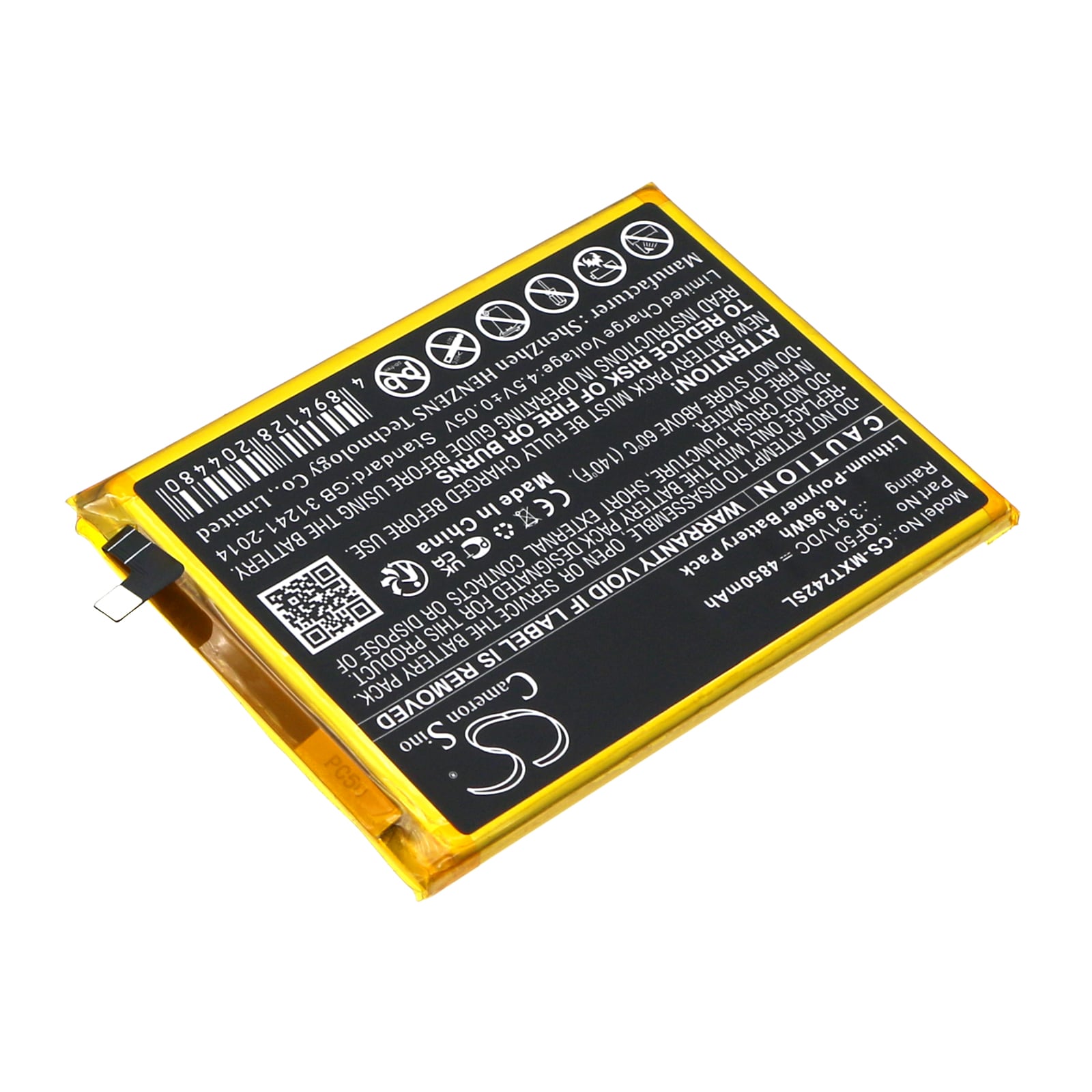 Batteri for SmartPhone, Mobil for Motorola Moto G04, XT2421