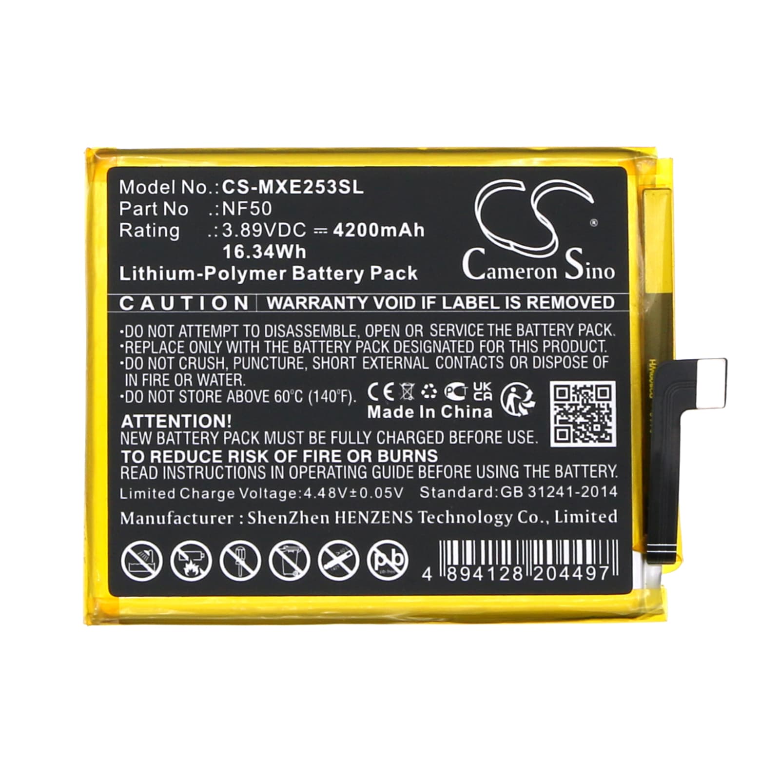 Batteri for SmartPhone, Mobil for Motorola XT2205-3, Egde 2022