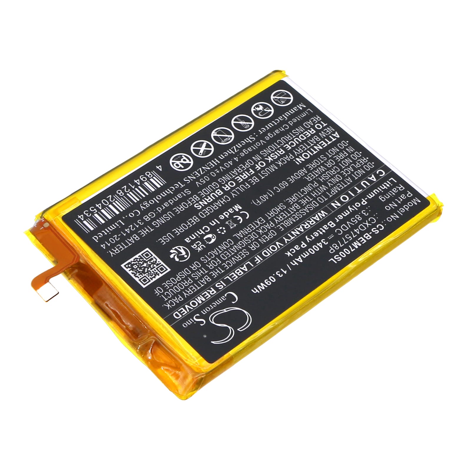 Batteri for SmartPhone, Mobil for Bea-phone M7 Premium, M7 Lite Premium
