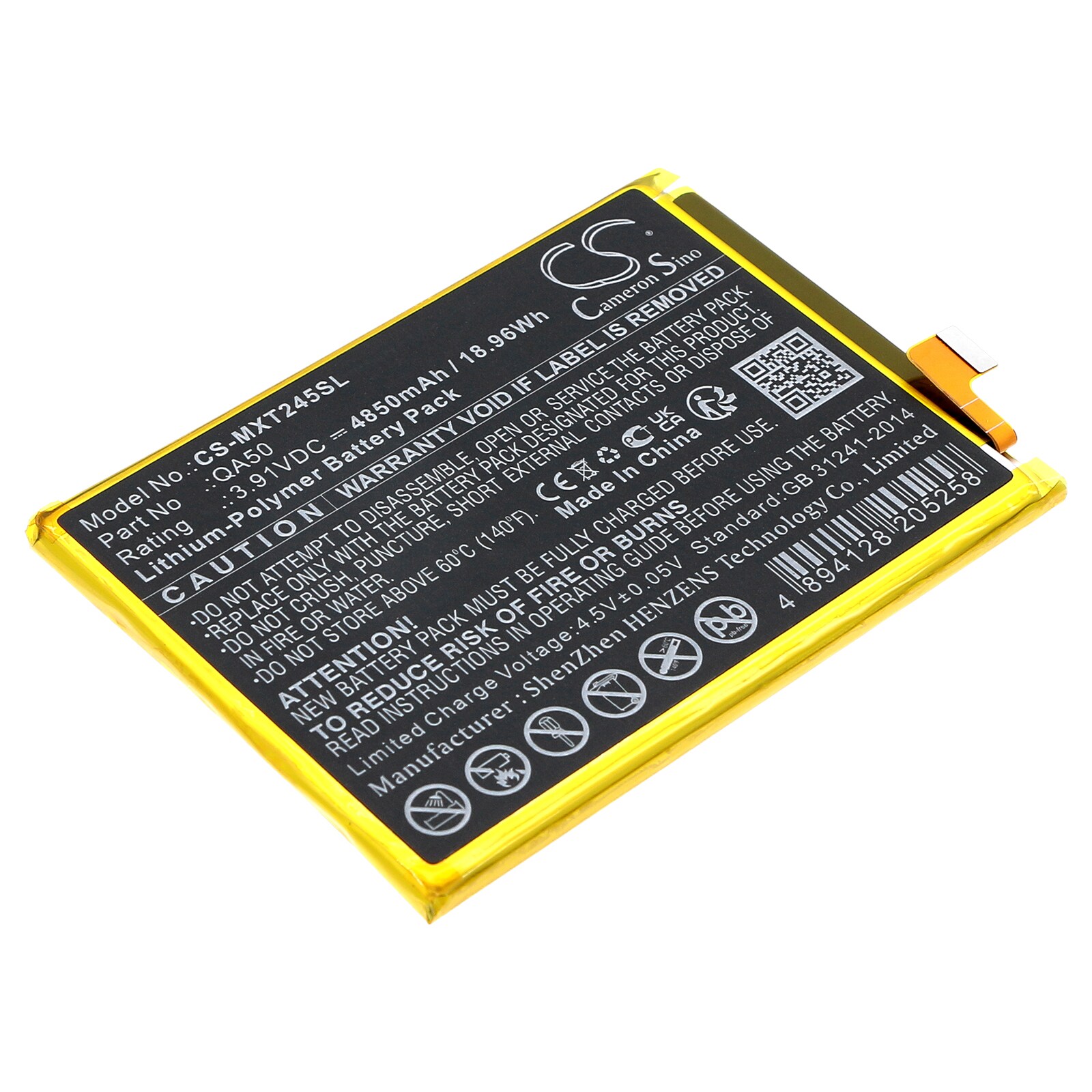 Batteri for SmartPhone, Mobil for Motorola XT2425-1, Moto G24 Power 4G, XT2425-2 og andre.