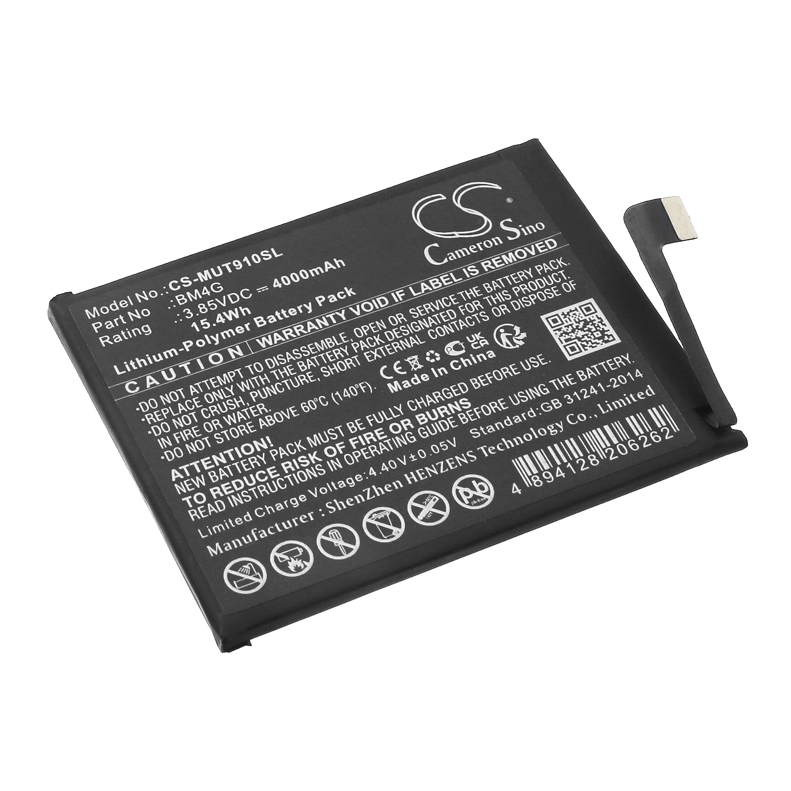 Batteri for SmartPhone, Mobil for Xiaomi Mi 9T, Mi 9T Pro