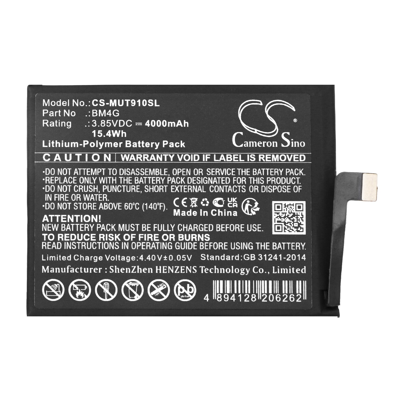 Batteri for SmartPhone, Mobil for Xiaomi Mi 9T, Mi 9T Pro