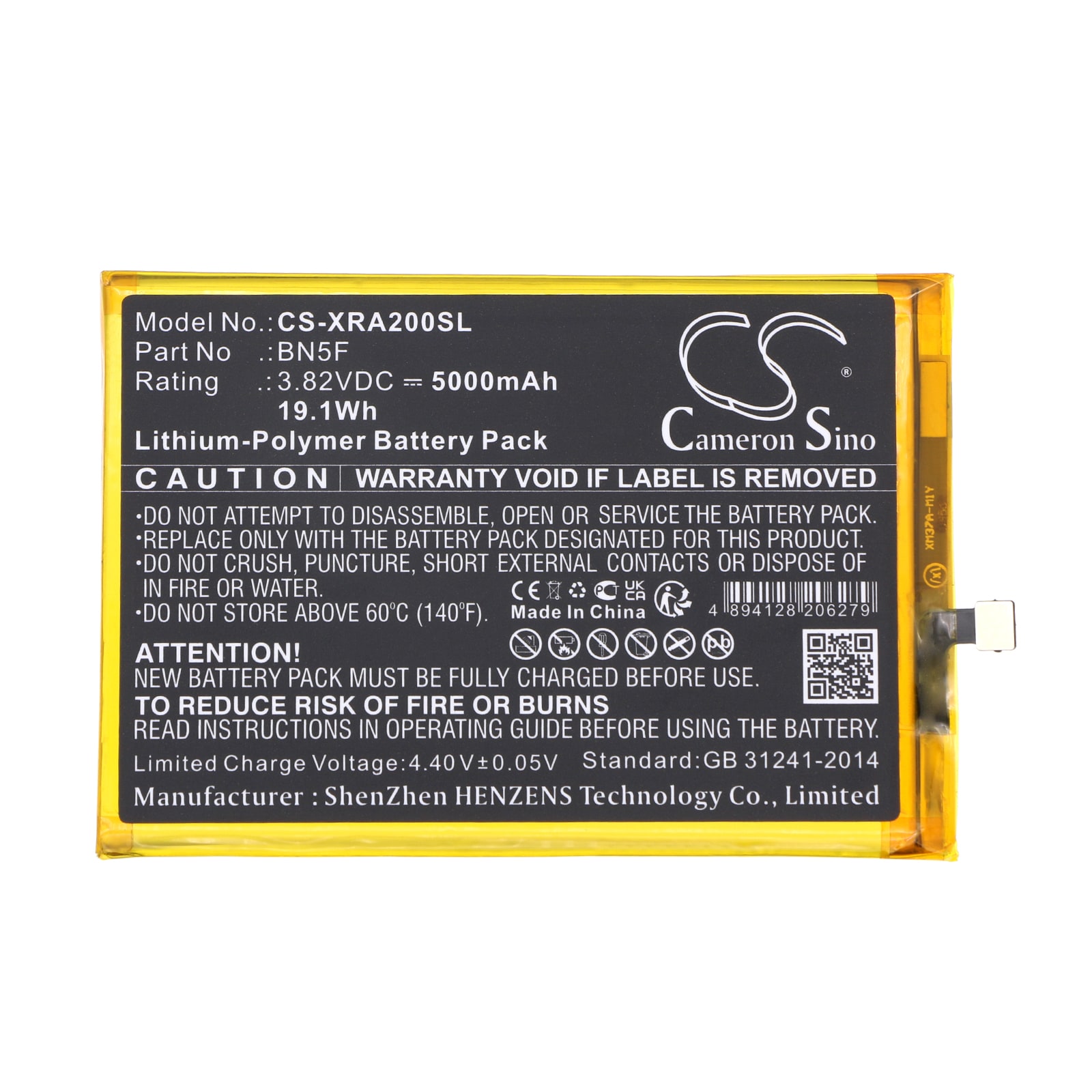 Batteri for SmartPhone, Mobil for Xiaomi 23026RN54G, 23028RN4DG, Redmi A2