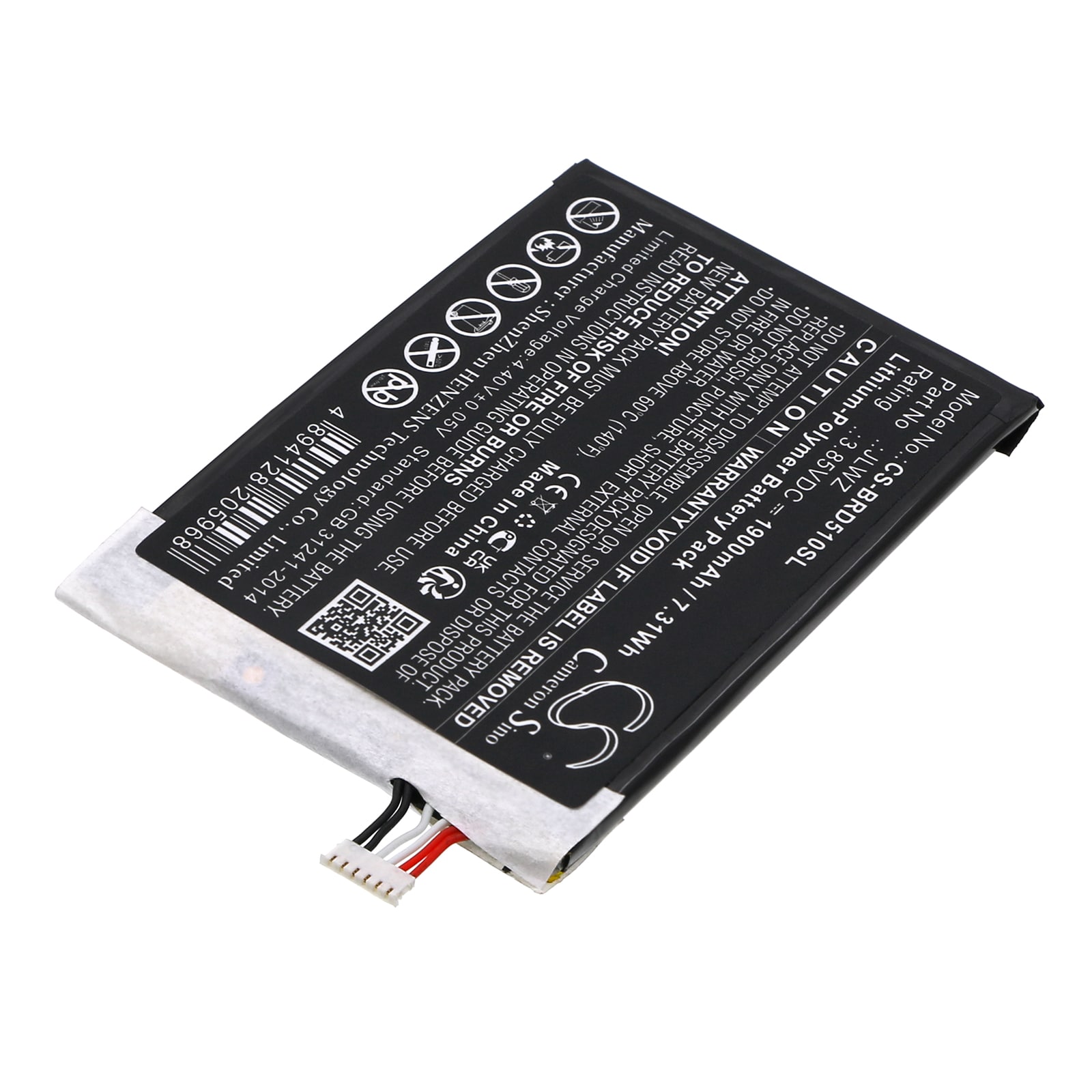 Batteri for SmartPhone, Mobil for Brondi 510 S HD