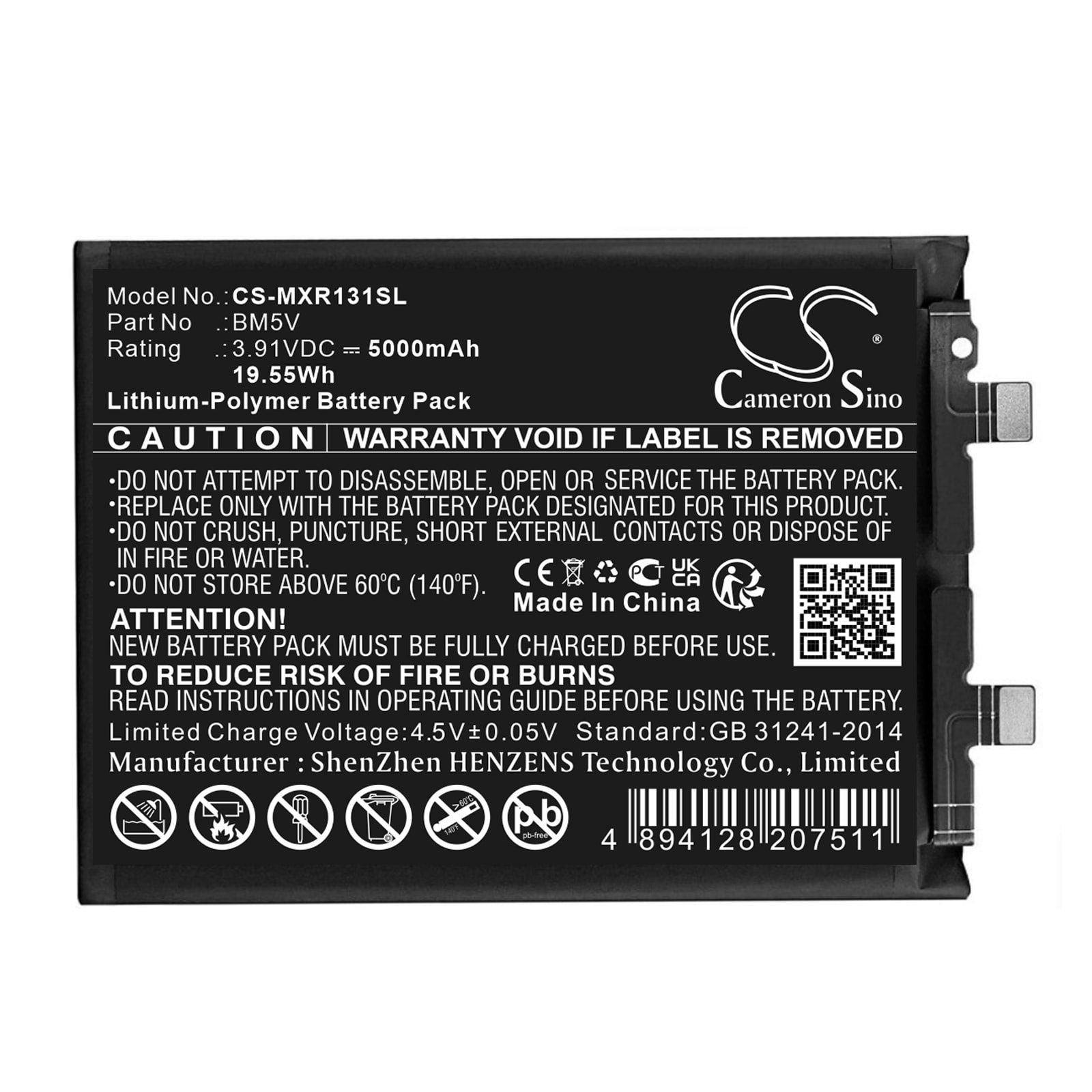 Batteri for SmartPhone, Mobil for Redmi Note 13 Pro