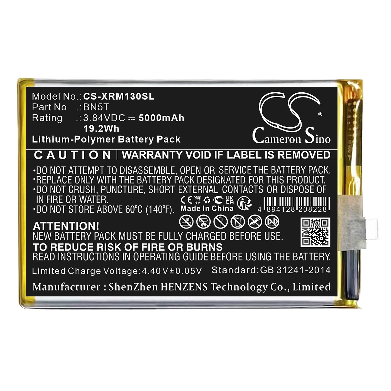 Batteri for SmartPhone, Mobil for Redmi 13