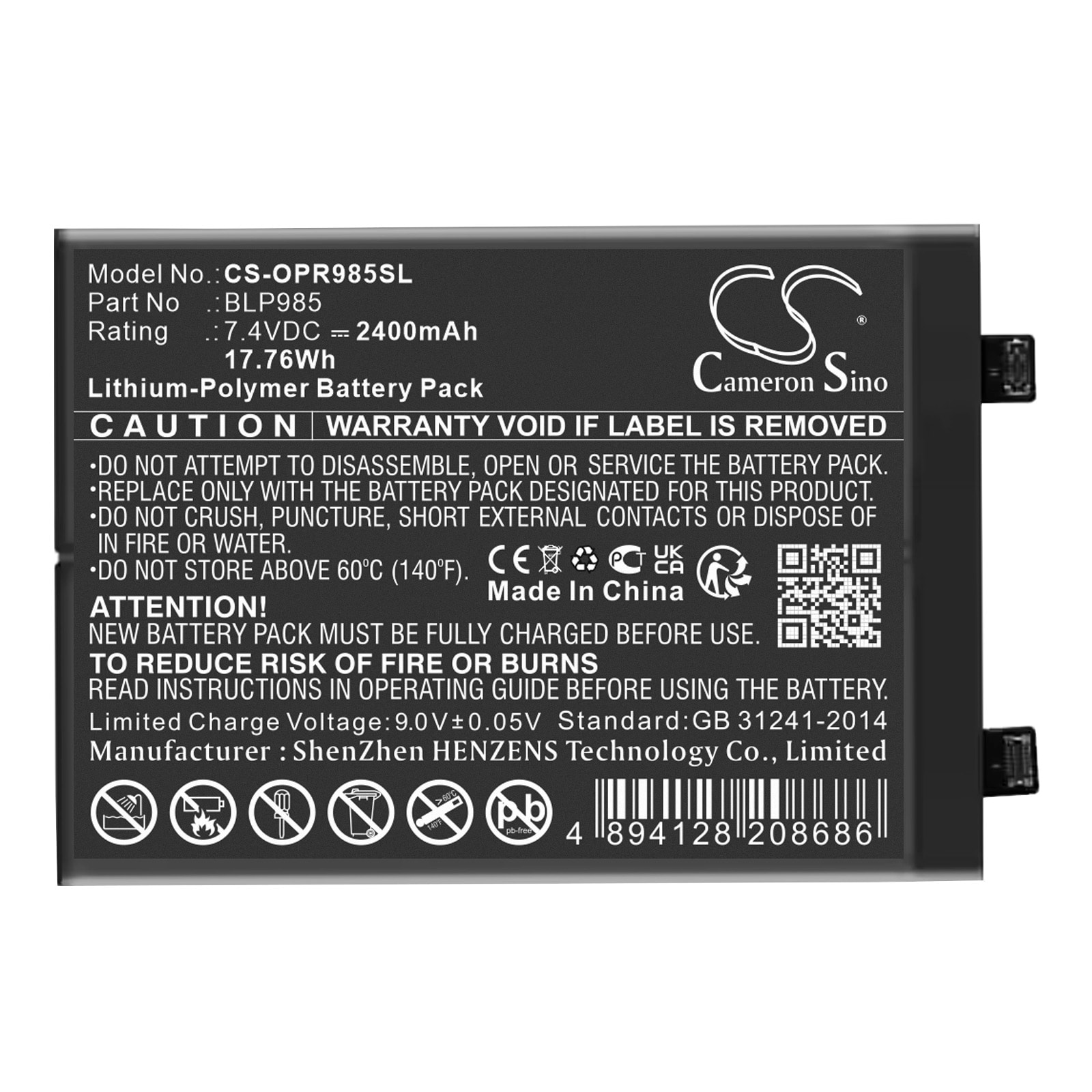 Batteri for SmartPhone, Mobil for OPPO Realme GT NEO5