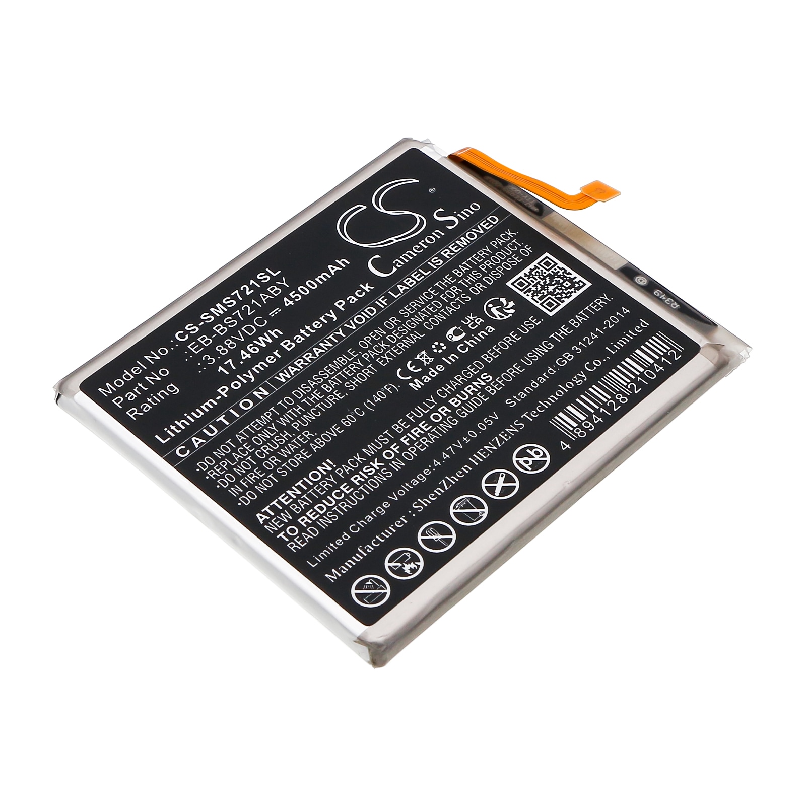 Batteri for SmartPhone, Mobil for Samsung SM-S721, Galaxy S24 FE, SCG30 og andre.