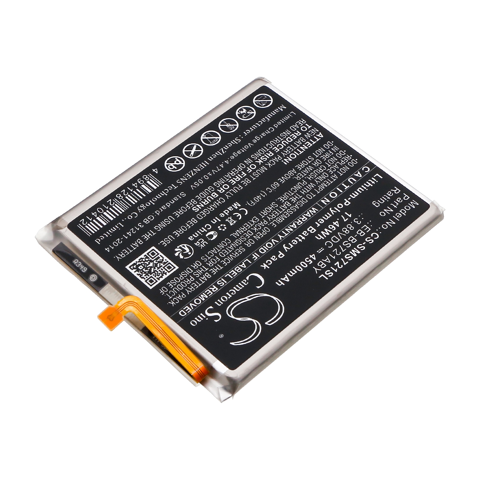 Batteri for SmartPhone, Mobil for Samsung SM-S721, Galaxy S24 FE, SCG30 og andre.