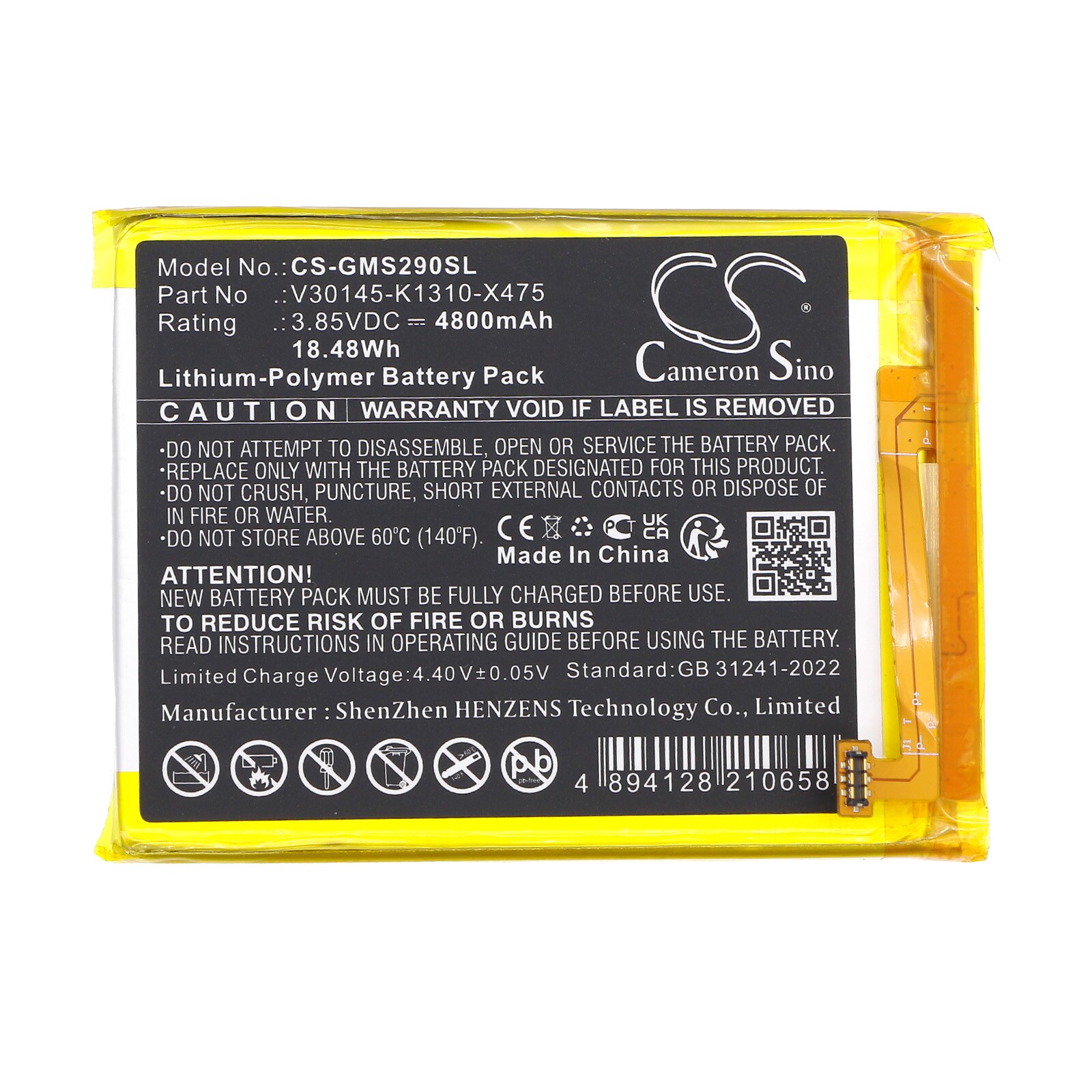 Batteri for SmartPhone, Mobil for Gigaset GS290