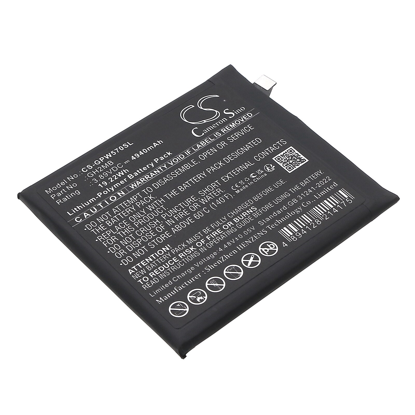 Batteri for SmartPhone, Mobil for Google GQ57S, GZC4K, Pixel 9 Pro XL
