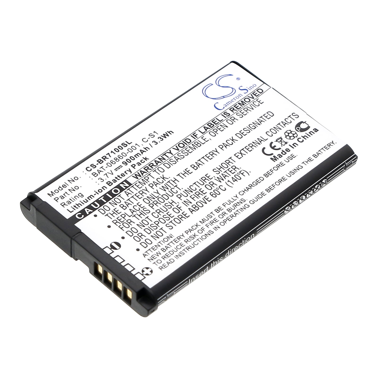 Batteri for SmartPhone, mobil for Blackberry 7100, 7100g, 7100i osv.