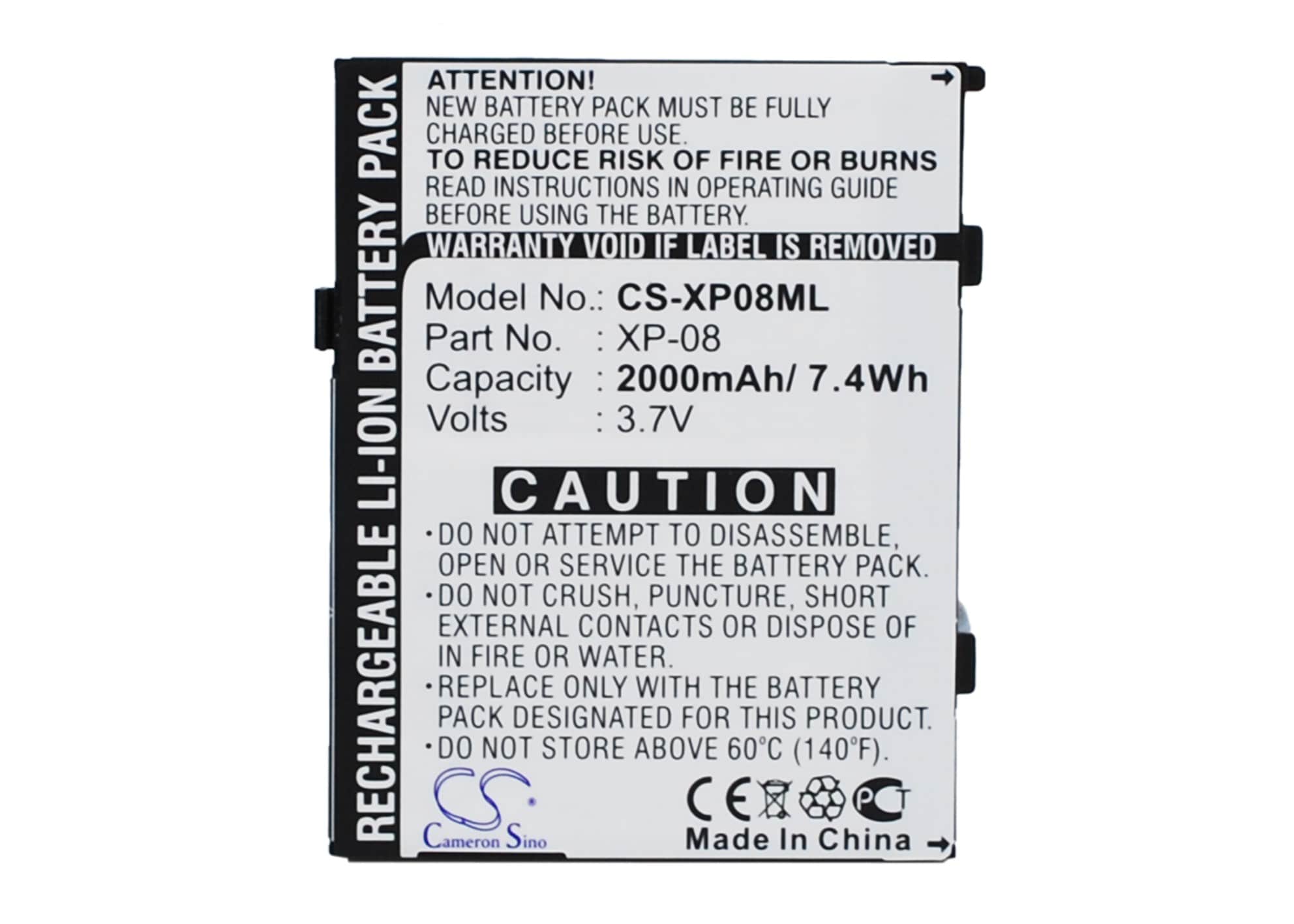 Batteri for SmartPhone, Mobil for O2 XDA Flame