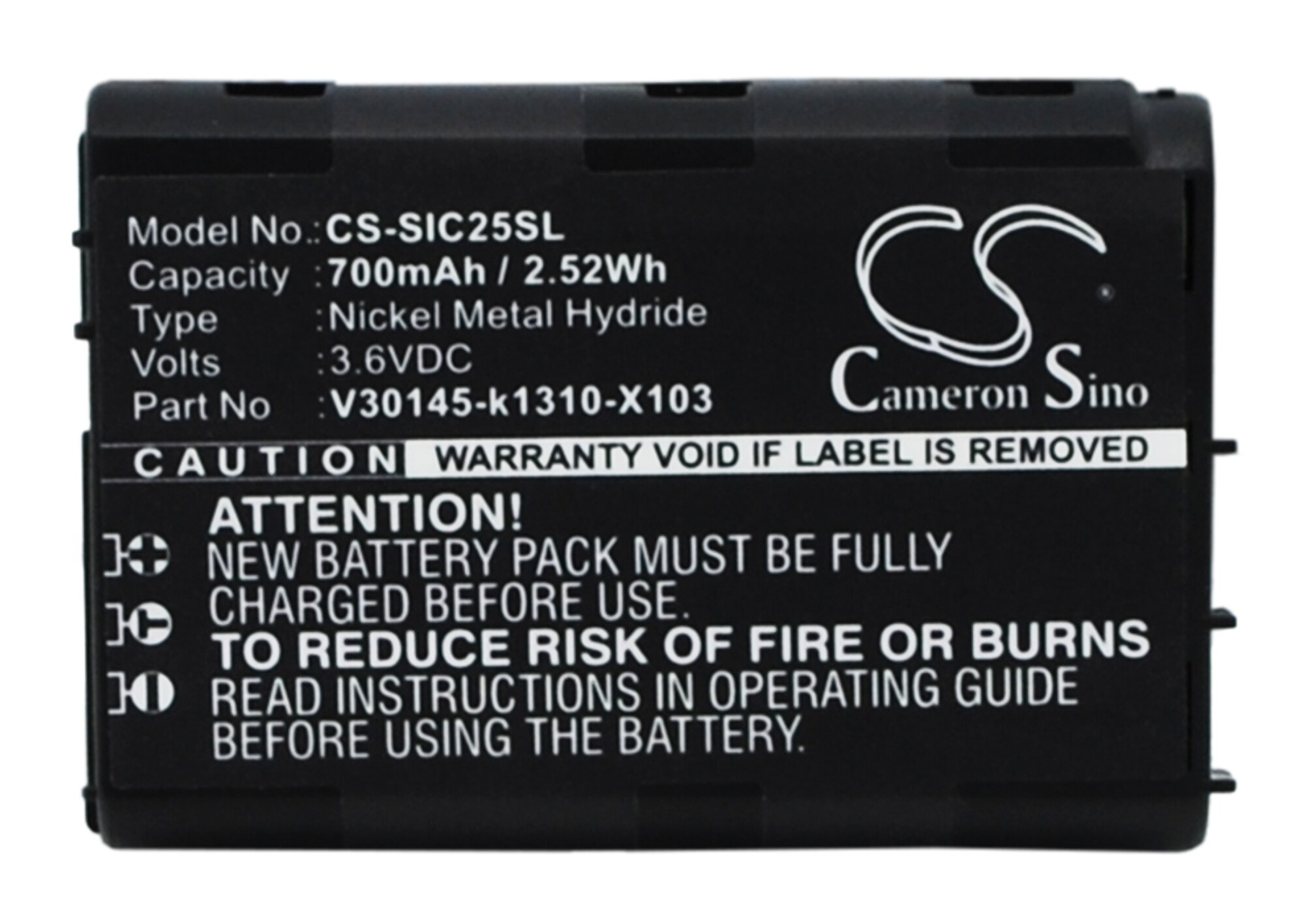 Batteri for SmartPhone, mobil for Siemens C25, C2588, C25e etc.