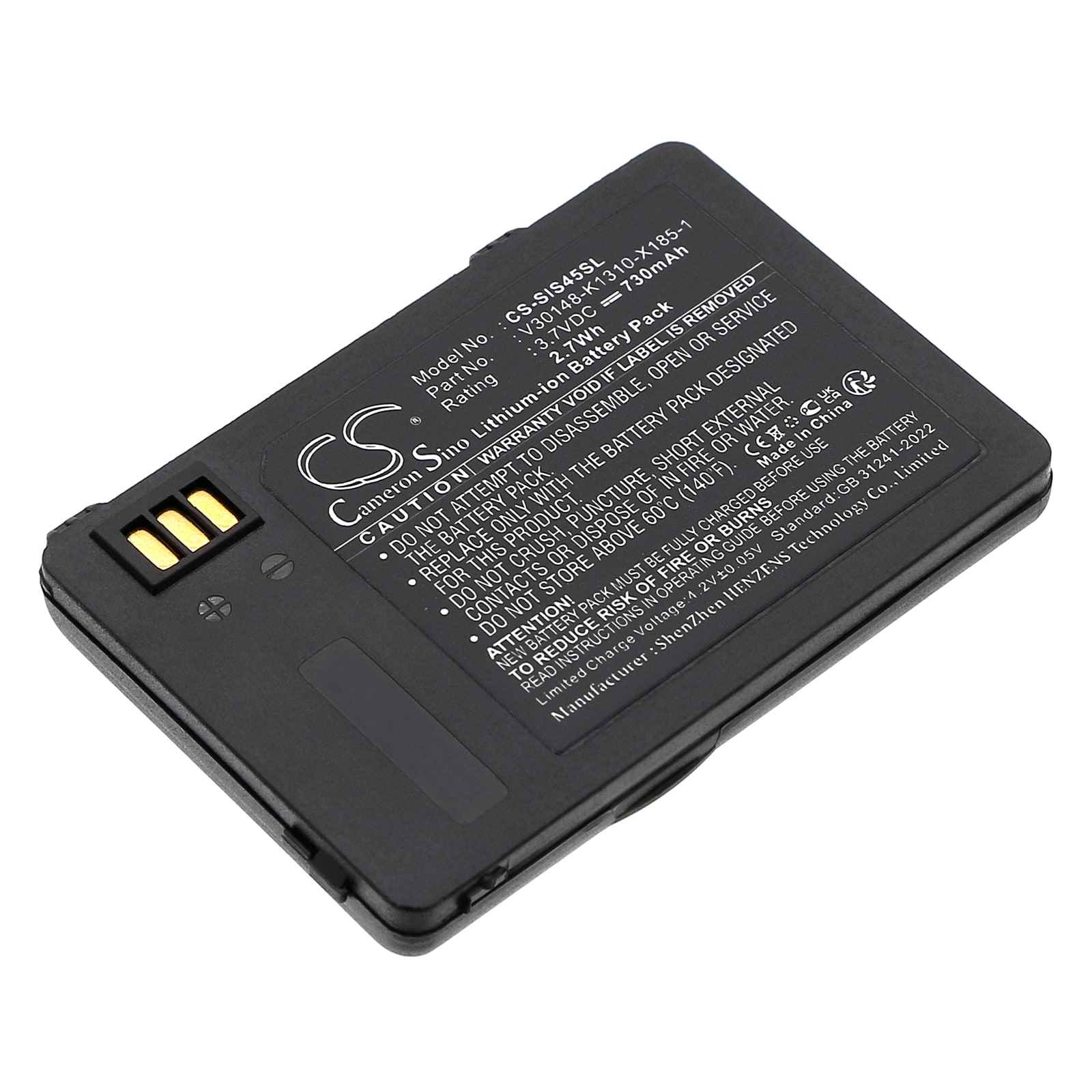 Batteri for SmartPhone, Mobil for Siemens S45, S45i, ME45 etc.
