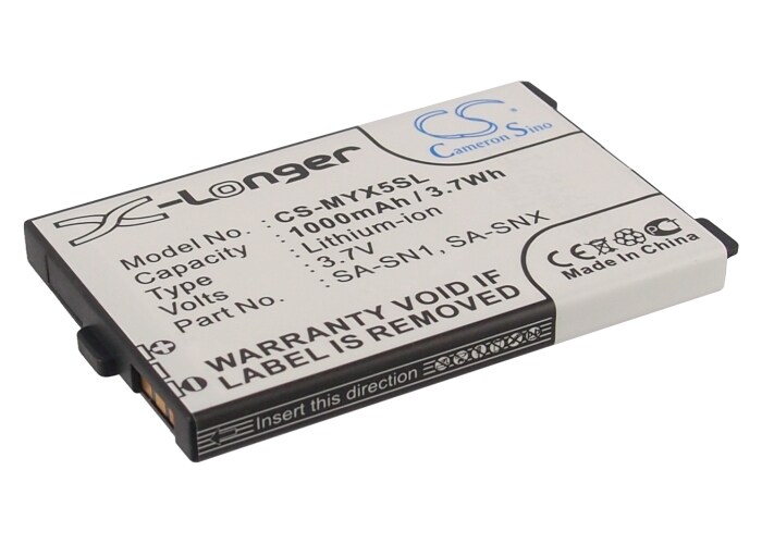 Batteri for SmartPhone, Mobil for Sagem MY-X5, MY-X3, MYX5 og andre.