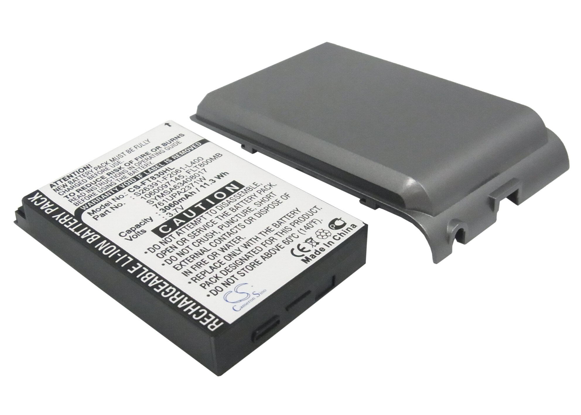 Batteri for smarttelefon, mobil for Fujitsu Loox T800, Loox T810, Loox T830