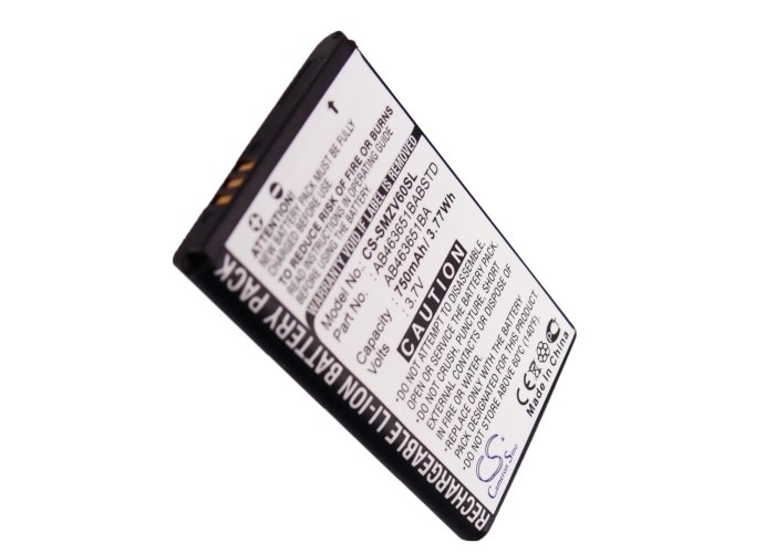 Batteri for SmartPhone, Mobil for Samsung SGH-ZV60, SGH-T739, SGH-W559 og andre.