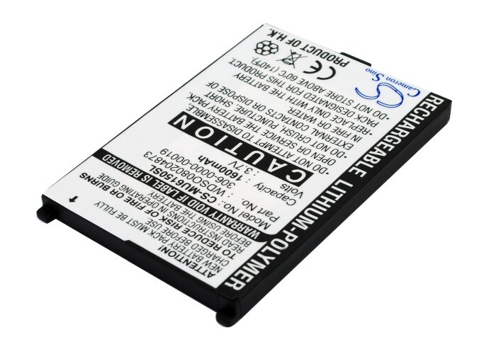 Batteri for smarttelefon, mobil for I-Mate Ultimate 6150, Ultimate 8150
