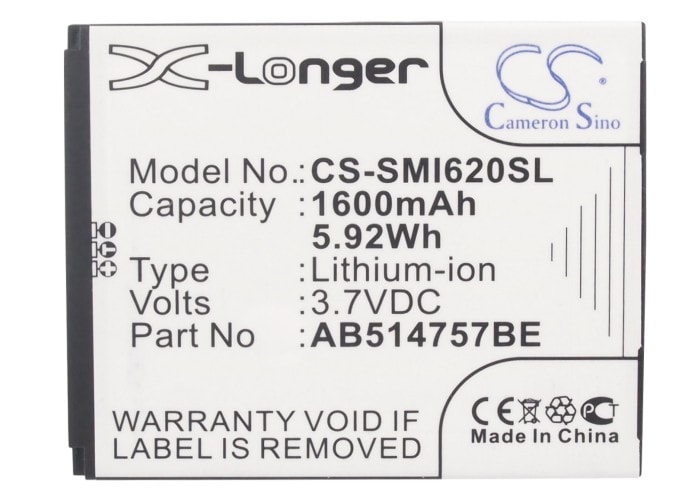 Batteri for SmartPhone, Mobil for Samsung SGH-i620, SGH-i640, SGH-i640v