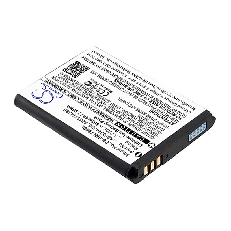 Batteri for SmartPhone, Mobil for Samsung SGH-L760, SGH-L768, SGH-Z620