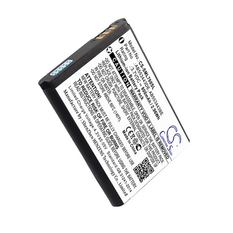 Batteri for SmartPhone, Mobil for Samsung SGH-L760, SGH-L768, SGH-Z620