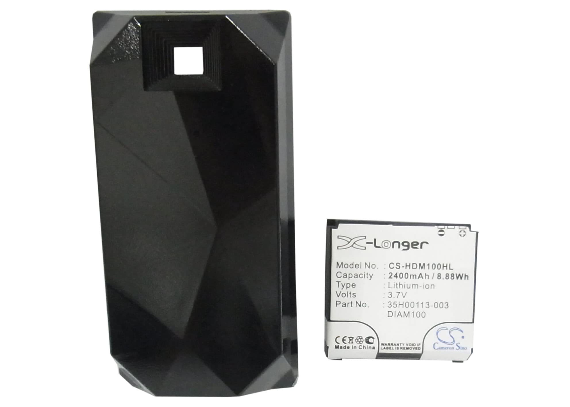 Batteri til SmartPhone, mobil til HTC Diamond, Touch Diamond, Diamond 100 osv.