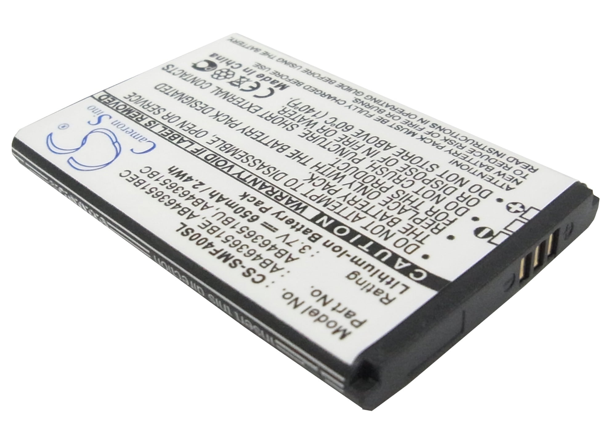 Batteri for SmartPhone, Mobil for Samsung SGH-F400, SGH-F408, GT-M7500 og andre.