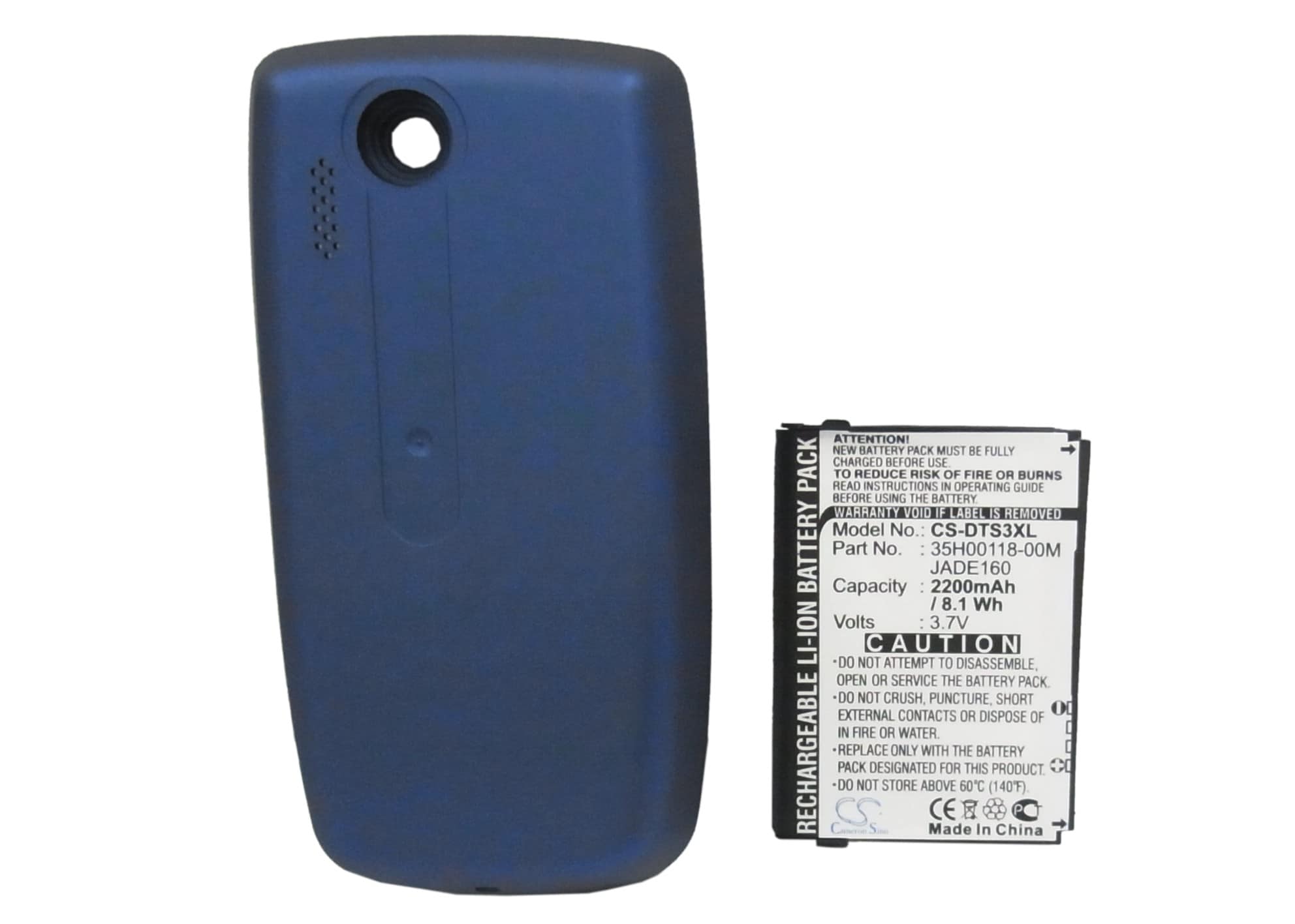 Batteri for SmartPhone, Mobil for HTC Touch 3G, Jade, Jade 100 etc.
