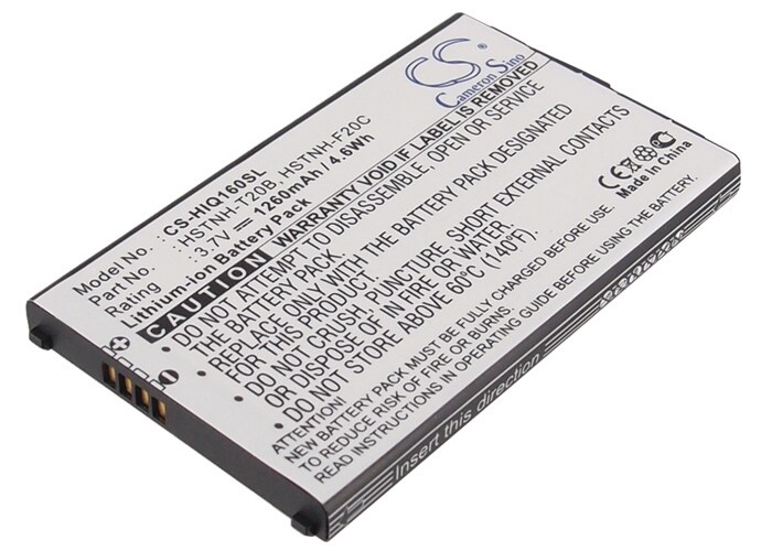 Batteri for SmartPhone, Mobil for HP iPAQ Voice Messenger, Sølv, iPAQ 530
