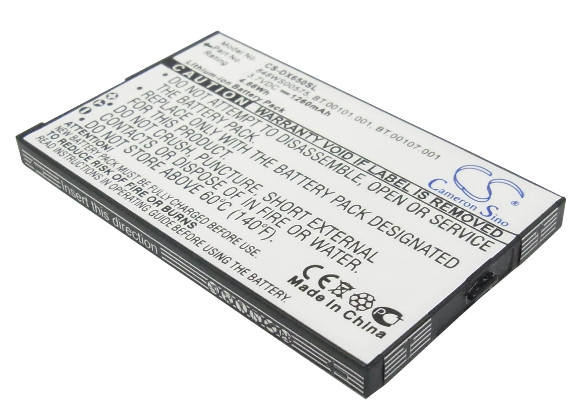 Batteri til smarttelefon, mobil for Acer Tempo DX650