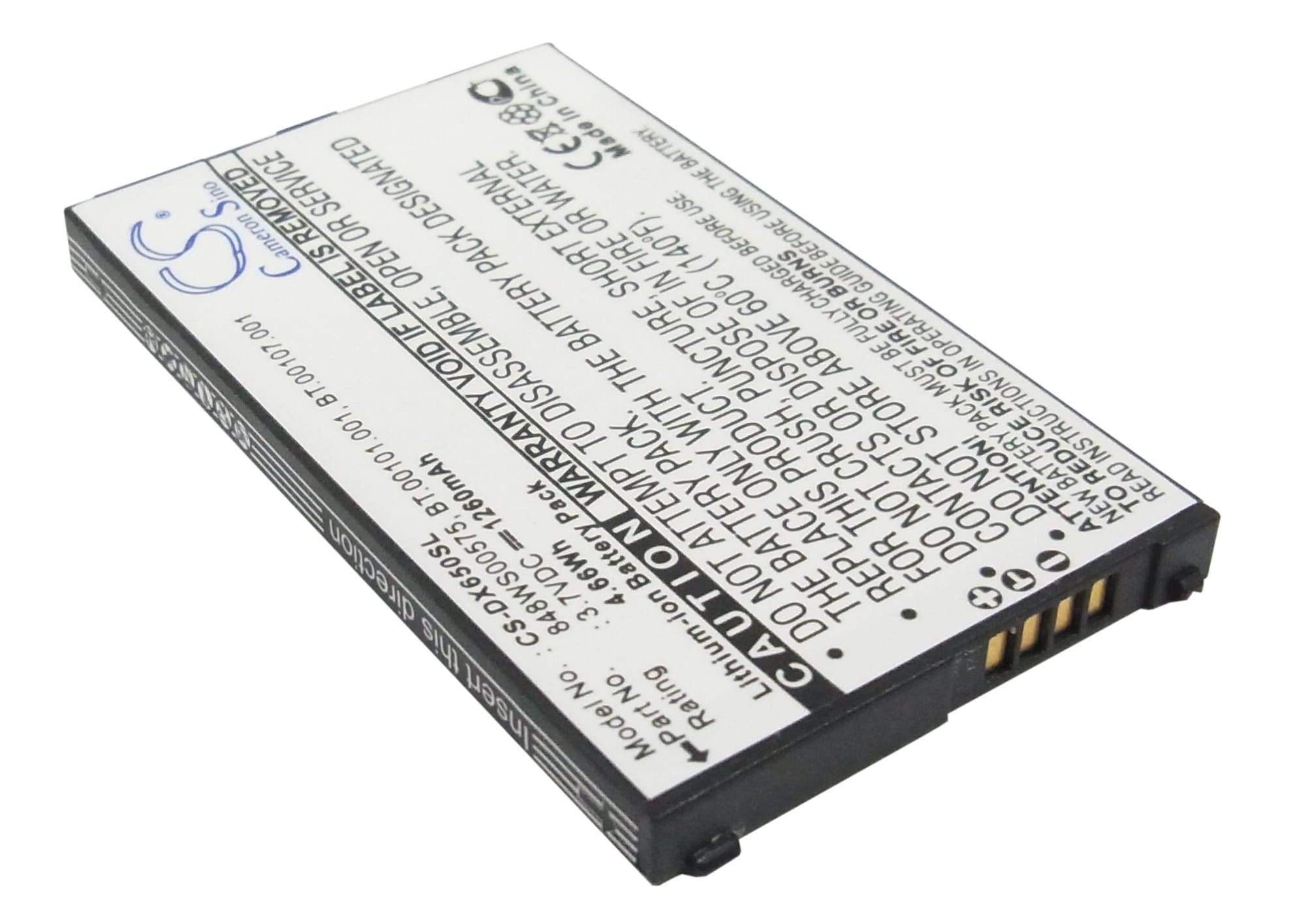 Batteri til smarttelefon, mobil for Acer Tempo DX650