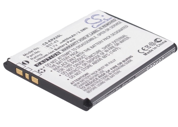 Batteri for SmartPhone, Mobil for Sony Ericsson U100, U100i, Vulcan og andre.