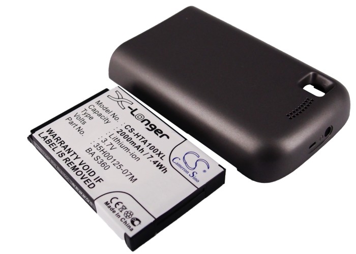 Batteri for SmartPhone, Mobil for HTC Tatto, CLIC100, A3288