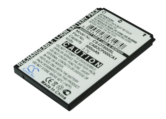 Batteri for SmartPhone, Mobil for Alcatel OT-800, OT-800A, Tribe etc.