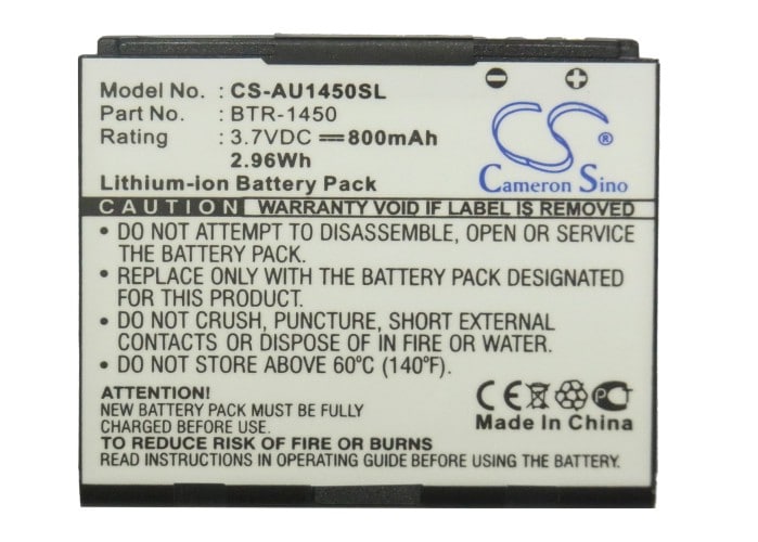Batteri for SmartPhone, mobil for Audiovox CDM-1450, PCS-1450, 1450M Super Slice etc.