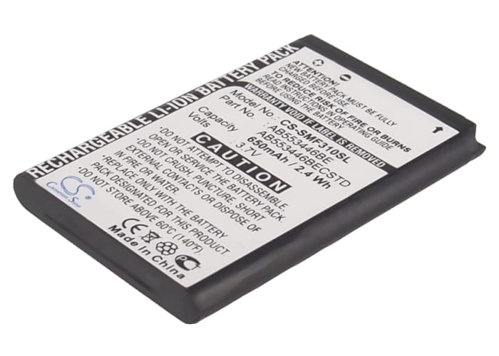 Batteri for SmartPhone, Mobil for Samsung SGH-F318, GT-B2100, GT-B2100 Solid Extreme og andre.