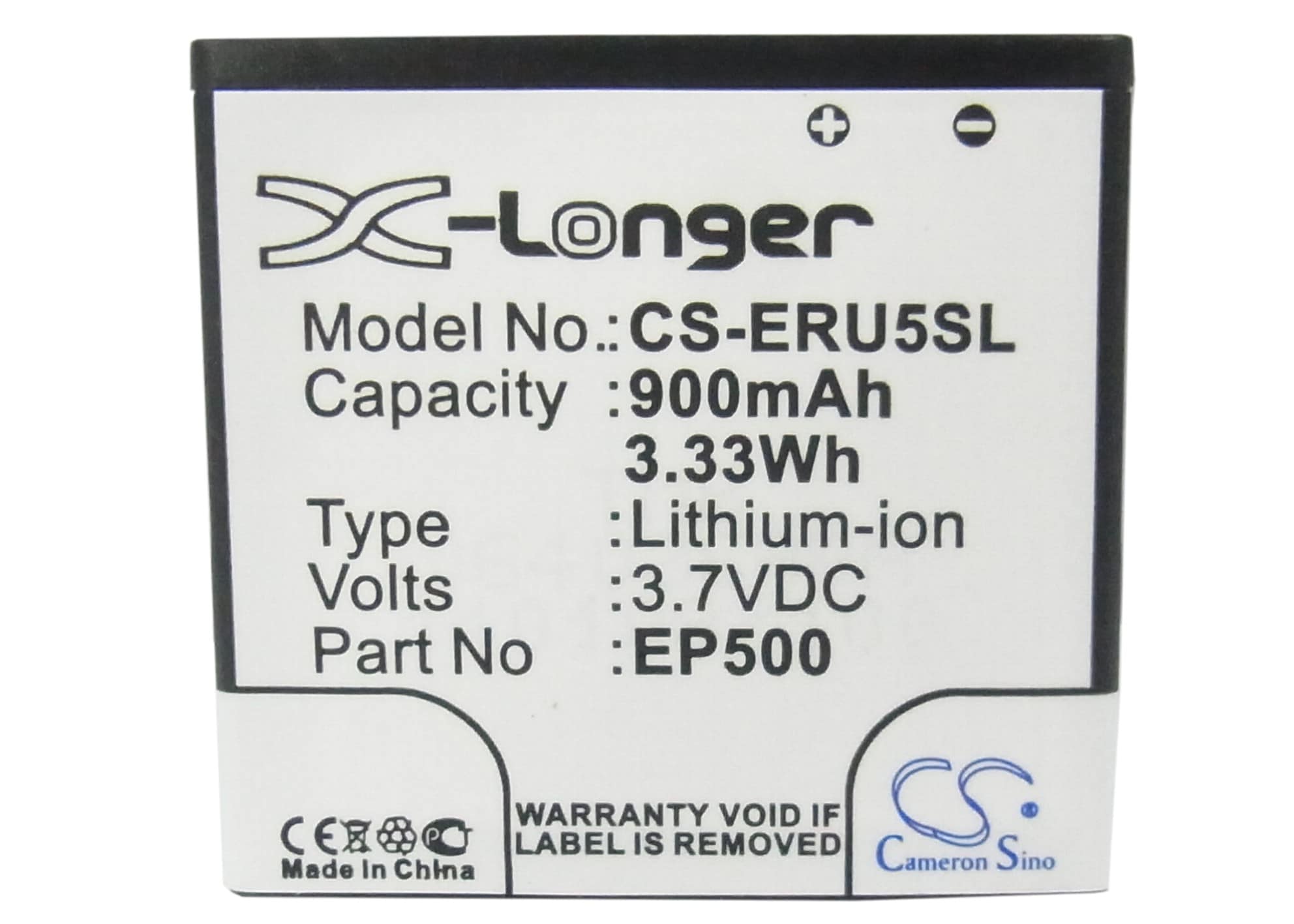 Batteri for SmartPhone, Mobil for Sony Ericsson U5, U5i Vivaz, U5i Cosmic etc.