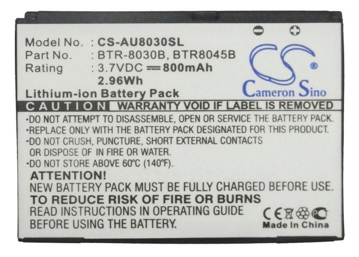 Batteri for SmartPhone, Mobil for USCellular TXT8045, Verse, TXT8045US