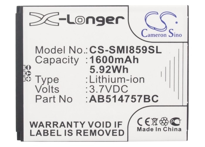 Batteri for SmartPhone, Mobil for Samsung SCH-i859, SGH-I728A, SGH-I740