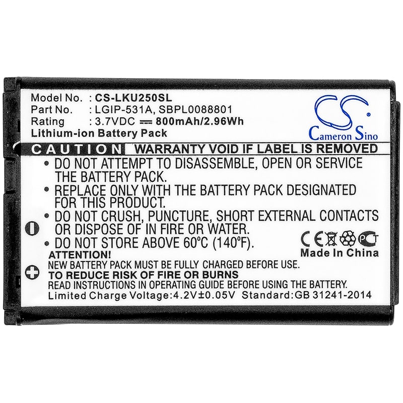 Batteri for SmartPhone, mobil for $ 0000016n A100 Amigo, $ 0000016n-T500, T500 og andre.