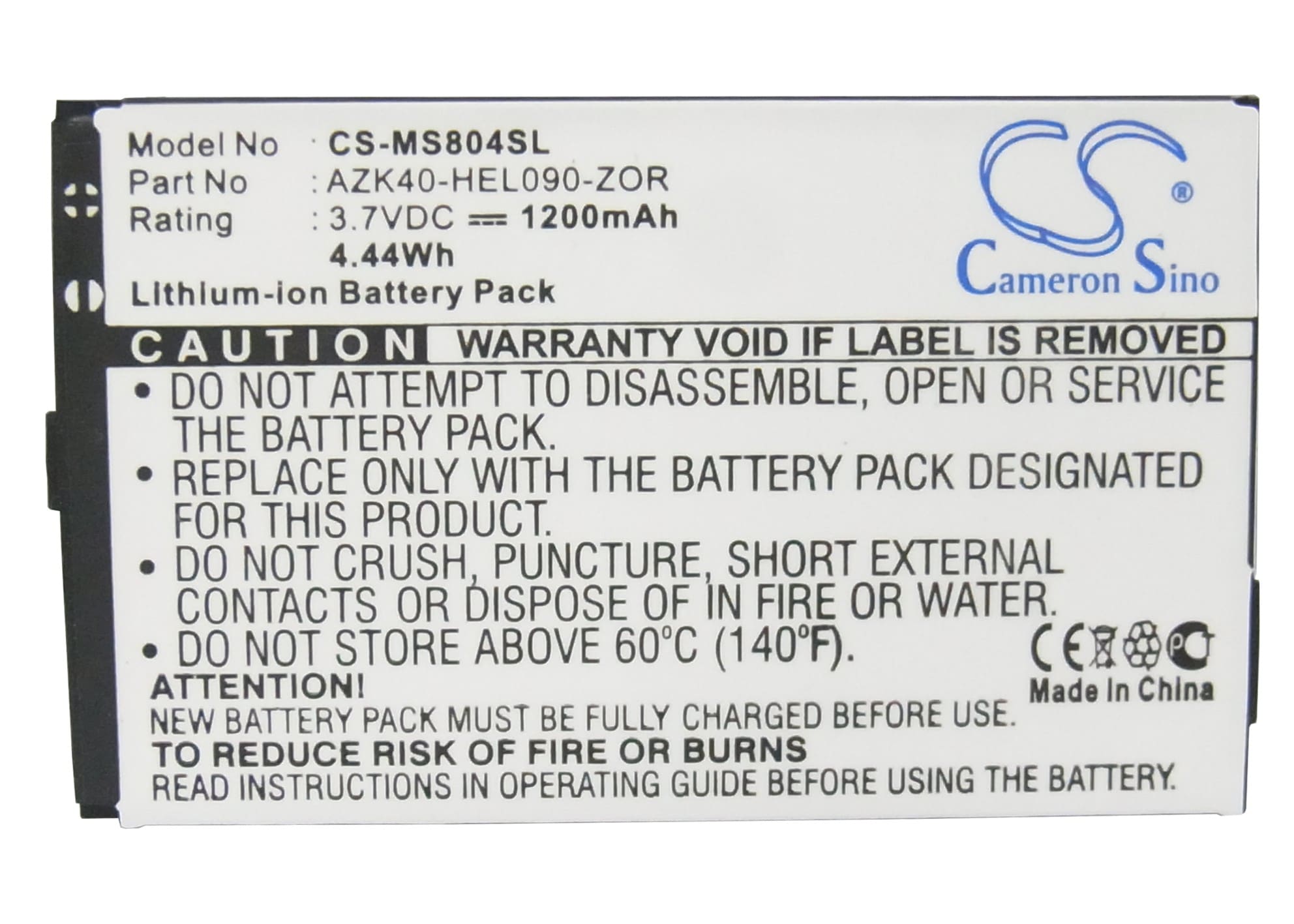 Batteri for SmartPhone, Mobil for O2 XDA Denim