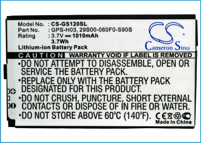 Batteri for SmartPhone, Mobil for GSmart S1200, S1208, S1205