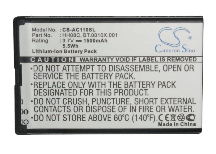 Batteri for SmartPhone, Mobil for Acer beTouch E110